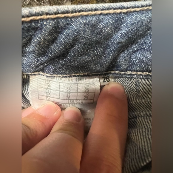 Vintage 90s GUESS High Waisted Skirt Size 26 - Picture 6 of 6